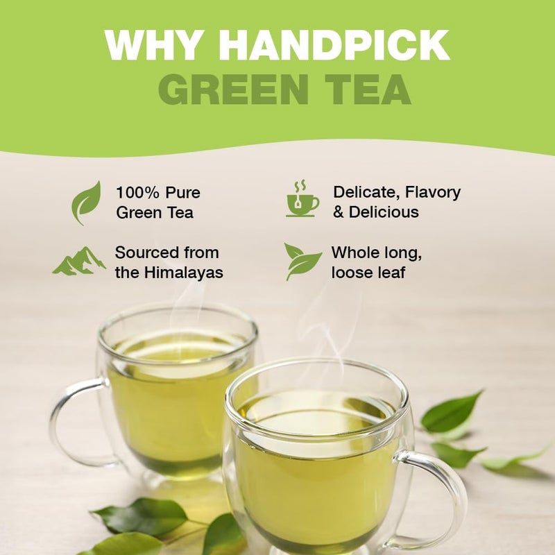 HANDPICK 100% Pure Green Tea Bags - Image 5